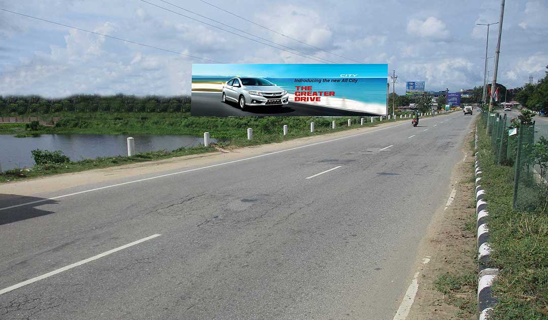 Hoarding at Guwahati Airpoart Road
