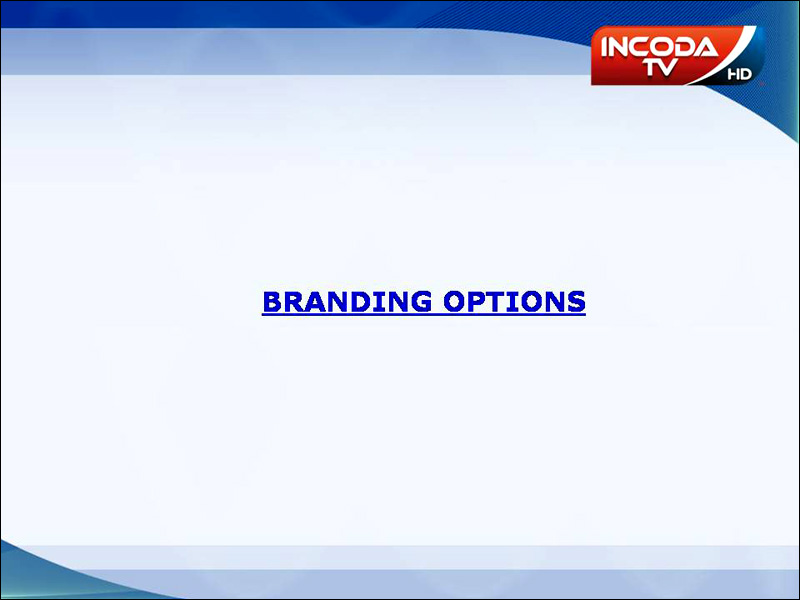 Branding Options